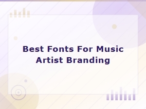 Best Free Fonts for Music Artist Branding in 2024