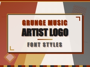 Best Font Styles for Grunge Music Artist Logos