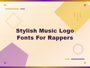 Stylish Music Logo Fonts for Rappers